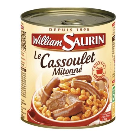 Cassoulet mitonné 840g - William Saurin