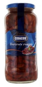 Haricots rouges bocal 400g - Cidacos