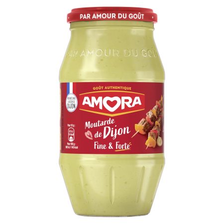 Moutarde Dijon forte 430g - Amora