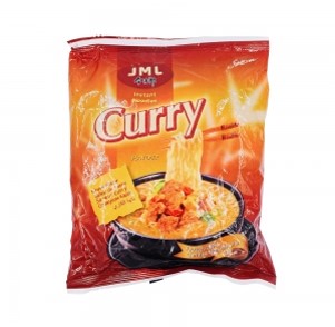 Nouilles instantanées au curry Halal sachet 76g - JML