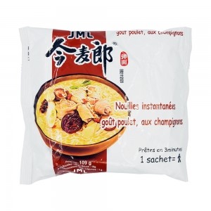 Nouilles instantanées poulet champignons 109g - JML