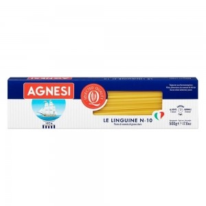 Pâtes Linguine n°10 boîte 500g - Agnesi
