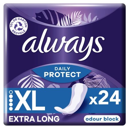 Protèges-slips XL extra long daily protect x24 - Always