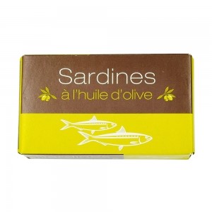 Sardines à l'huile d'olive Maroc boîte 125g