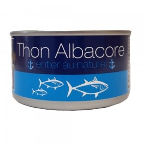 Thon au naturel Albacore 1/4 conserve 140g