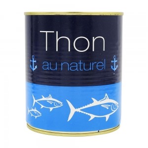 Thon naturel entier 4/4 conserve 600g