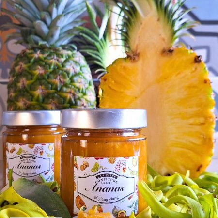 Confiture allégé ananas & fleur d'ylang ylang - La Rosière Trésors gourmands