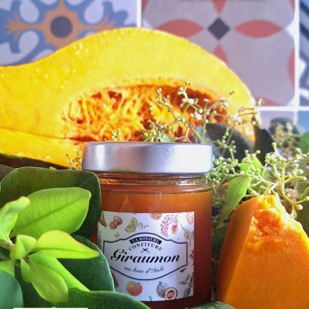Confiture de giraumon au bois d'Inde - La Rosière Trésors gourmands